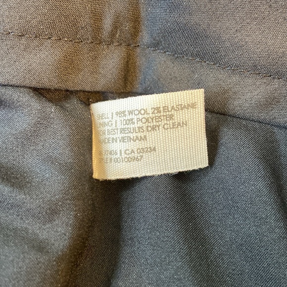 Club Monaco Manhattan Tex Pant - Navy - Size 4 - Picture 4 of 4